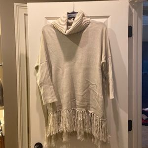 Beautiful & warm cowl neck poncho